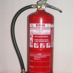 Extintores pó ABC – 06 KG – 3–A -20–BC